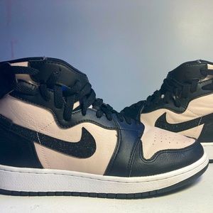 womens air jordan 1 High Rebel XX Slitstone sneaker size 8 US